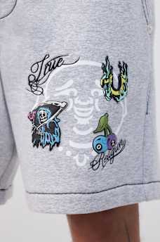 SHORTS DE POLAR BIG T CON ROSTRO DE BUDA, image 6