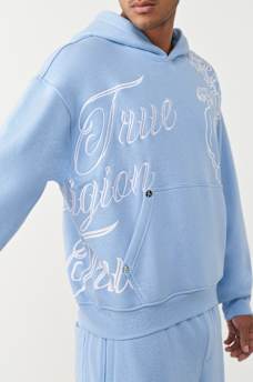 TIGER SCRIPT BOXY HOODIE, image 5