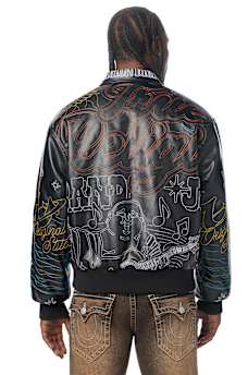TROPHY RETRO BOMBER JACKET