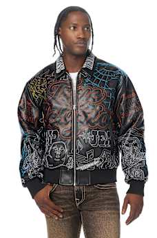 TROPHY RETRO BOMBER JACKET