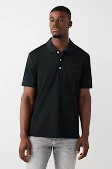 CAMISETA TIPO POLO DE PIQU&Eacute; CON LOGOTIPO, image 1