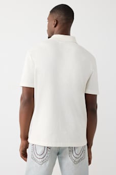 POLO AVEC LOGO PIQU&Eacute;