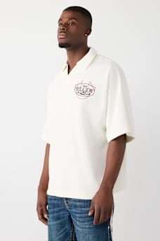 POLO SURDIMENSIONN&Eacute; AVEC LOGO DE TIGRE