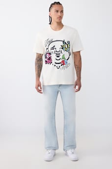 CAMISETA PESADA CON ROSTRO DE BUDA, image 5