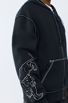 STAY TRUE LOGO BIG T ZIP HOODIE