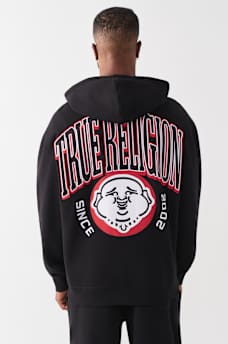 BUDDHA FLEECE ZIP HOODIE
