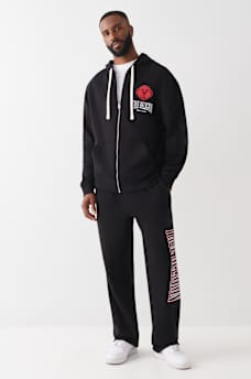 BUDDHA FLEECE ZIP HOODIE