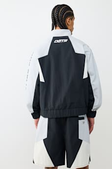 COLORBLOCK NYLON TRACK JACKET
