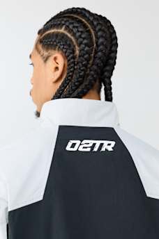 COLORBLOCK NYLON TRACK JACKET