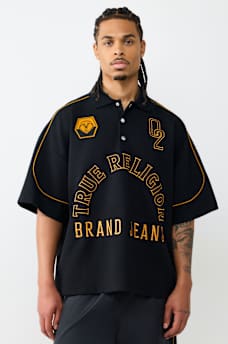 POLO SURDIMENSIONN&Eacute; LOGOS MULTIPLES