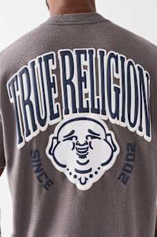 BUDDHA HEAVY KNIT HENLEY TEE
