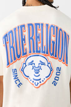 BUDDHA HEAVY KNIT HENLEY TEE