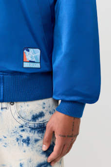 HORSESHOE REPEAT NYLON BOMBER JACKET
