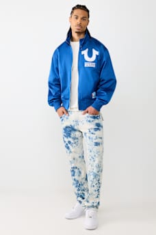 HORSESHOE REPEAT NYLON BOMBER JACKET