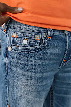 RICKY SUPER T FLAP STRAIGHT JEAN 34"