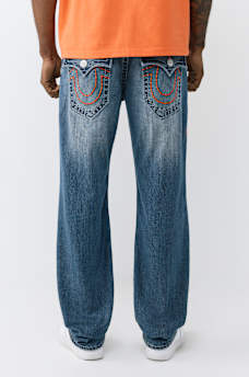 RICKY SUPER T FLAP STRAIGHT JEAN 34"