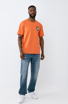 RICKY SUPER T FLAP STRAIGHT JEAN 34"