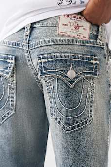 RICKY SUPER T FLAP STRAIGHT JEAN 34"