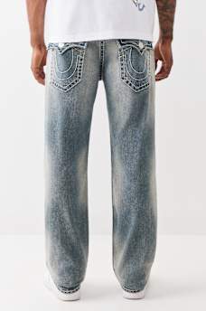 RICKY SUPER T FLAP STRAIGHT JEAN 34"