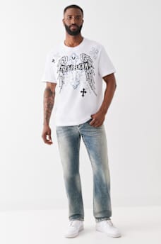 RICKY SUPER T FLAP STRAIGHT JEAN 34"