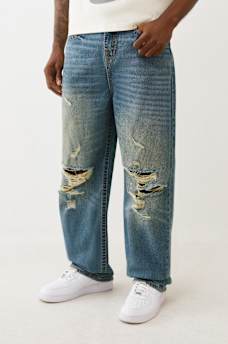 DISTRESSED BIG T SKATE JEAN, image 3