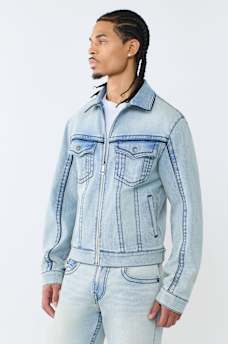BIG T MOTO DENIM JACKET