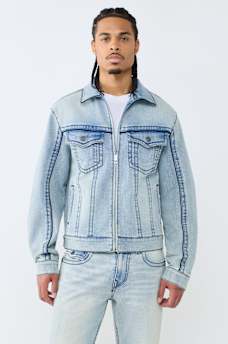 BIG T MOTO DENIM JACKET