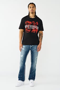 RICKY SUPER T FLAP STRAIGHT JEAN 34", image 6
