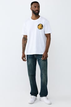 RICKY FLAP STRAIGHT JEAN 34"
