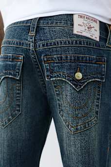RICKY FLAP STRAIGHT JEAN 34"
