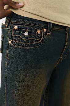 RICKY FLAP STRAIGHT JEAN 34"