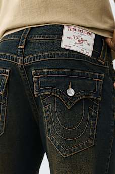 RICKY FLAP STRAIGHT JEAN 34"