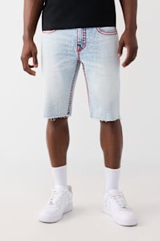 SHORTS RICKY S&Uacute;PER T CON SOLAPAS Y DOBLADILLO DESHILACHADO, image 1