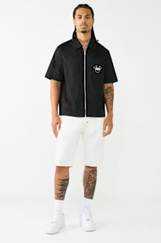 RICKY SUPER T FRAYED HEM FLAP SHORT, image 5