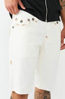 RICKY SUPER T FRAYED HEM FLAP SHORT, image 1
