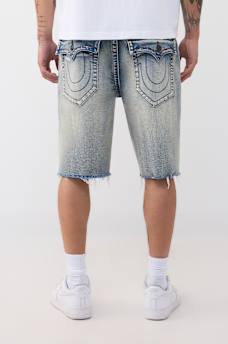 BOBBY DESTROYED HEM FLAP BAGGY SHORT, image 6