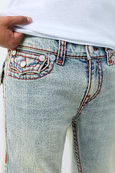 ROCCO SUPER T FLAP SKINNY JEAN 32"