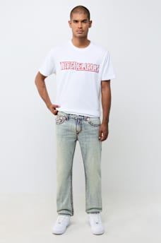 ROCCO SUPER T FLAP SKINNY JEAN 32"