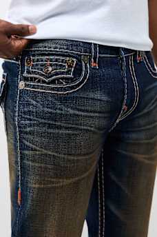 RICKY SUPER T FLAP STRAIGHT JEAN 34"
