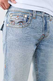 RICKY BIG T FLAP STRAIGHT JEAN 34"