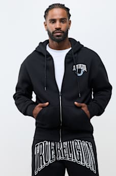 GROOVY BUDDHA ZIP HOODIE 