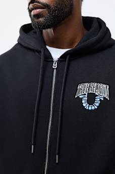 GROOVY BUDDHA ZIP HOODIE 