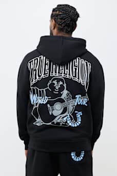 GROOVY BUDDHA ZIP HOODIE 