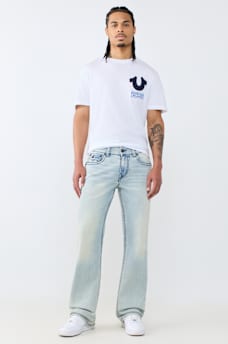 BILLY BIG T FLAP BOOTCUT JEAN 34"