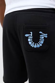 GROOVY HORSESHOE FLEECE SHORT