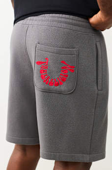 GROOVY HORSESHOE FLEECE SHORT