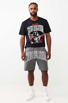 GROOVY HORSESHOE FLEECE SHORT