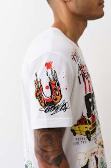 SKETCHED GRAPHIC LOGO TEE, image 6