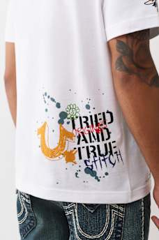 SKETCHED GRAPHIC LOGO TEE, image 7