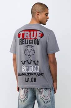 STACKED LOGO TEE